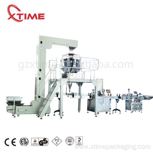 Filling and sealing tea bag packing machine